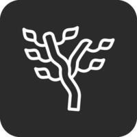 árbol rama vector icono