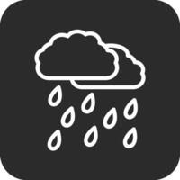 icono de vector de lluvia