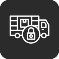 Locked Delivery Vector Icon