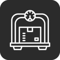 Parcel Weight Vector Icon