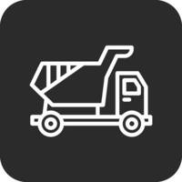 Dump Truck Vector Icon