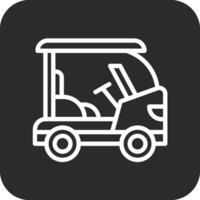 Golf Cart Vector Icon