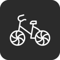 icono de vector de bicicleta