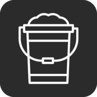 Water Bucket Vector Icon