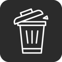 Garbage Cleaning Vector Icon