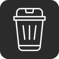 Trash Bin Vector Icon