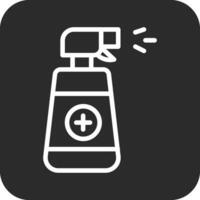 icono de vector de spray de limpieza