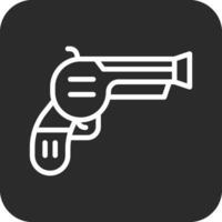 pirata pistola vector icono