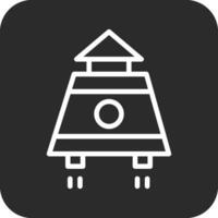 Space Capsule Vector Icon