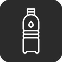 icono de vector de botella de agua