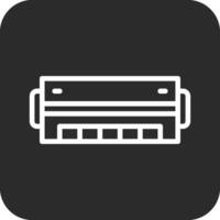 Harmonica Vector Icon