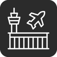 icono de vector de aeropuerto