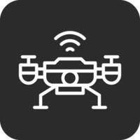 Smart Drone Vector Icon