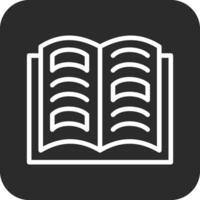 Open Book Vector Icon