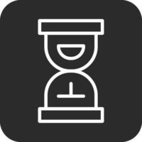 icono de vector de reloj de arena