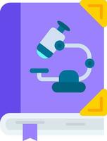 Biology Line Filled Icon vector