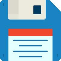 Floppy disk Line Filled Icon vector