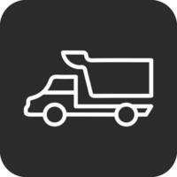 Dump Truck Vector Icon