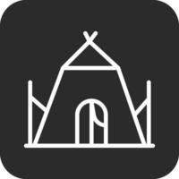 Tent Vector Icon