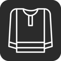 icono de vector de camisa