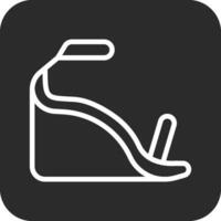 Wedge Heel Vector Icon