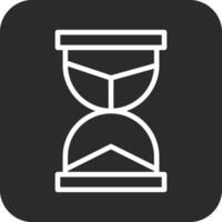 icono de vector de reloj de arena