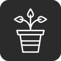 Plant Pot Vector Icon