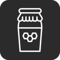 Honey Jar Vector Icon