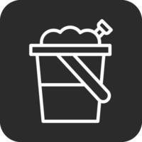 Sand Bucket Vector Icon