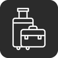 icono de vector de equipaje