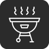 icono de vector de barbacoa