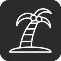 Coconut Tree Vector Icon