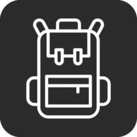 Backpack Vector Icon