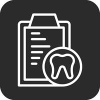 Dental Record Vector Icon