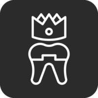 Dental Crown Vector Icon