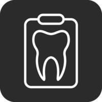 Tooth Analysis Vector Icon