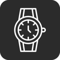 icono de vector de reloj de pulsera