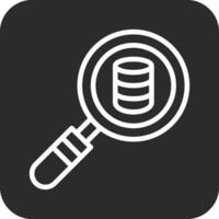 Search Database Vector Icon