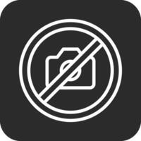 No Camera Vector Icon