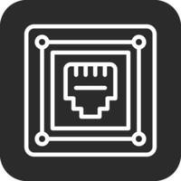Telephone Socket Vector Icon