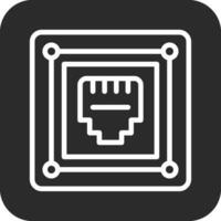 Telephone Socket Vector Icon