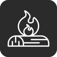 Firewood Vector Icon