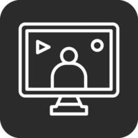 User Live Streaming Vector Icon