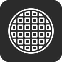 Waffle Vector Icon