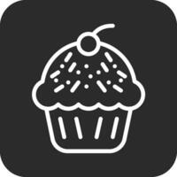 icono de vector de muffin