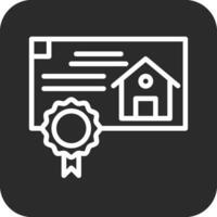 Property Contract Vector Icon