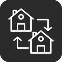 House Exchange Vector Icon