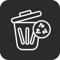 Trash Recycle Vector Icon