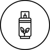 Biogas Cylinder Vector Icon