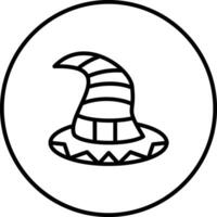 Witch Hat Vector Icon